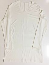 RESOUND CLOTHING LONG length WARM 3 WHITE リサウンドクロージング デュアル ヒート ロングスリーブ ロンT カットソー 白 ホワイト_画像1