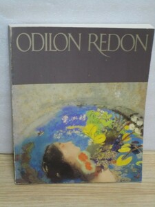 図録■オディロン・ルドン展　兵庫県立近代美術館/1989年　象徴主義作家/各画への解説にボリュームがあります　227作品