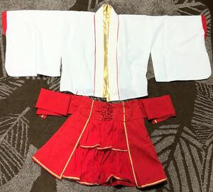 巫女服 コスプレ衣装セット レディース フリーサイズ グッズ