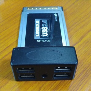 ノートパソコン用 USB USB2.0拡張カード(管理No.23)