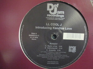 LL Cool J Introducing Kandice Love ： Amazin' 12'' c/w Born To Love You // 落札5点送料無料