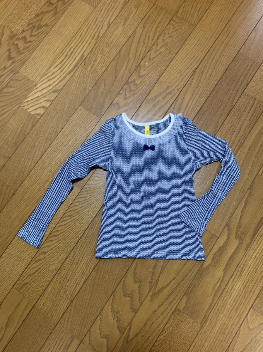 アプレレクール サニーランドスケープ モックネックTシャツ 長袖T