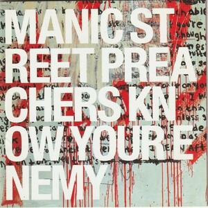 【CD】MANIC STREET PREACHERS マニック・ストリート・プリーチャーズ/KNOW YOUR ENEMY ノウ・ユア・エネミー