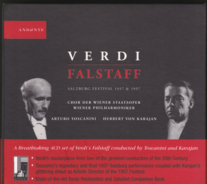 VERDI / FALSTAFF (TOSCANINI - KARAJAN) 4CD ANDANTE