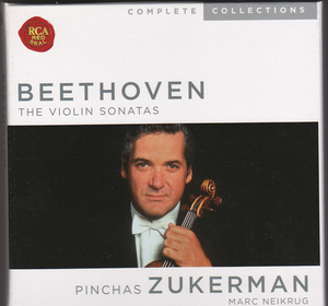 PINCHAS ZUKERMAN / BEETHOVEN VIOLIN SONATAS : RCA COMPLETE COLLECTIONS (4CD)