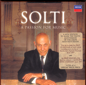 ショルティ SOLTI / A PASSION FOR MUSIC (5CD)