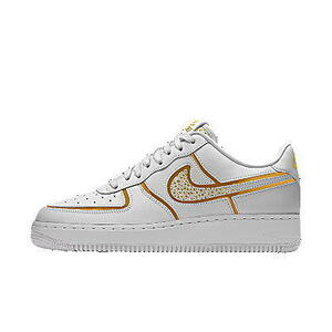 ナイキ エアフォース1 Low CR7 By You WHITE ゴールド airforce1 force1 