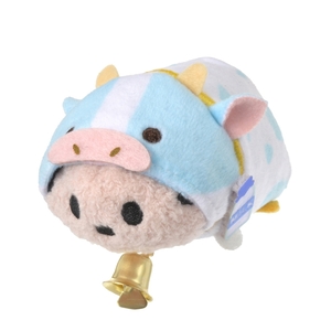 ディズニーストア　ツムツム（S）ミッキー　丑　TSUM TSUM 干支　うし/牛　ミッキーマウス　ウシ　ぬいぐるみ雑貨　ツムツム　即決