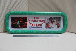 TDL 1989 クリスマス ファンタジー トレー 日本石油 検索 東京ディズニーランド Christmas fantasy 非売品 グッズ