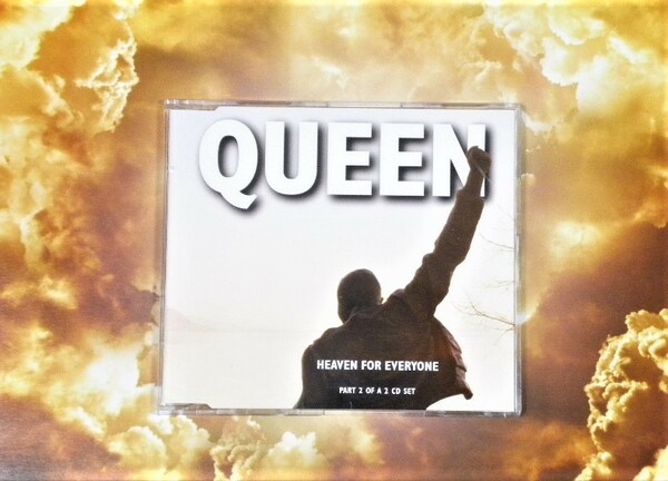 ★ 送料無料 !!! ★ レア品 ★ 12cm CD, Single ★ HEAVEN FOR EVERYRYONE ＋ REMASTER 3 曲 / QUEEN ★ MADE IN HOLLAND ★ 1995年 ★ 