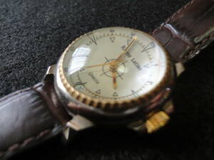 [ wristwatch ] Ritmo Latino dome type battery type * man and woman use size secondhand goods nationwide equal postage 870 jpy 