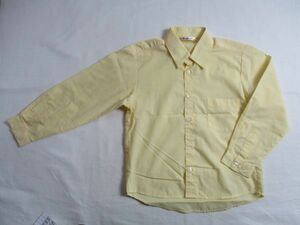 BA763[NEW ROYAL] формальный рубашка с длинным рукавом перевод иметь мужчина .. желтый чай 120A