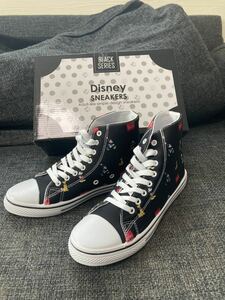 ☆サイズ24cm Disney sneakers adult-like simple design sneakers ディズニー　スニーカー　ミッキーマウス