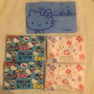 非売品　みずほ銀行　キティちゃん　通帳ケース　ポケットティッシュ