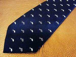 bvr3322! superior article! Ralph Lauren [CHAPS][ embroidery * dolphin ] necktie 