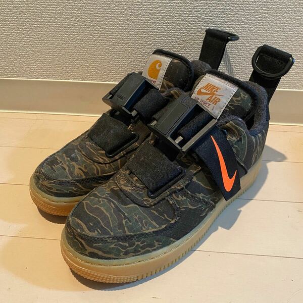 NIKE AIR FORCE1/ナイキ エアフォース1/CARHARTTカーハートコラボスニーカー 24cm