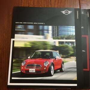 MINI ONE. MINI COOPER. MINI COOPER S catalog 