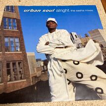 URBAN SOUL / alright the sasha mixes / 12 レコード_画像1
