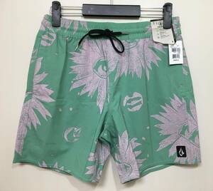 VOLCOM Volcom A2521902WNT men's M board shorts BoardShorts Surf trunks winter green color voru com new goods prompt decision free shipping 