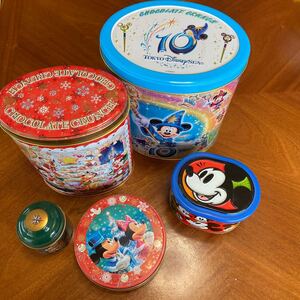 ディズニー ディズニーシー ミッキー お菓子の缶 ディズニー 缶 まとめ売り セット