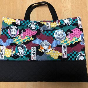 鬼滅の刃 レッスンバッグ 切替あり