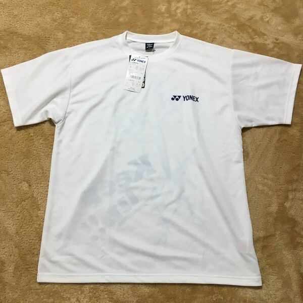 【送料無料】ディズニー×ヨネックス（YONEX）Tシャツ　 Lサイズ 新品 DIW1010ホワイト