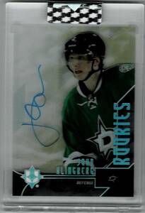 2019-20 UD Clear Cut Hockey John Klingberg Rookie Tribute Auto