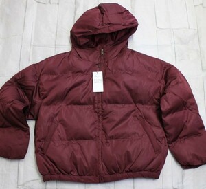 06 01128 ★ E hyphen world gallery フード中綿ショートブルゾン F Bordeaux nicola2月号掲載 ジップアップ【アウトレット品】