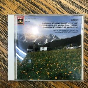 CD/モーツァルト：交響曲「リンツ」「プラハ」/第39番/中古