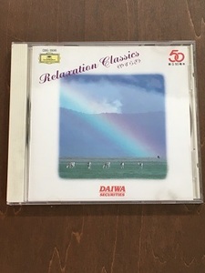 CD/Relaxation Classics《やすらぎ》/リラクゼーション・クラシック《やすらぎ》/DAIWA SECURITIES CO.LTD./創立50周年/【J10】/中古