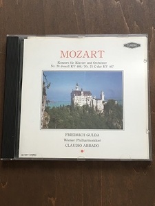 CD/MOZART/KLAVIERKONZERTE NR.20＆21/モーツァルト/ピアノ協奏曲第20番・21番/【J10】/中古