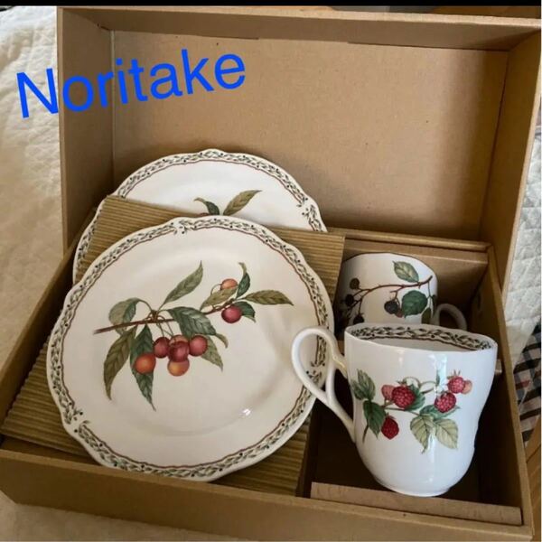 Noritake ロイヤルオーチャード ペアモーニングセット