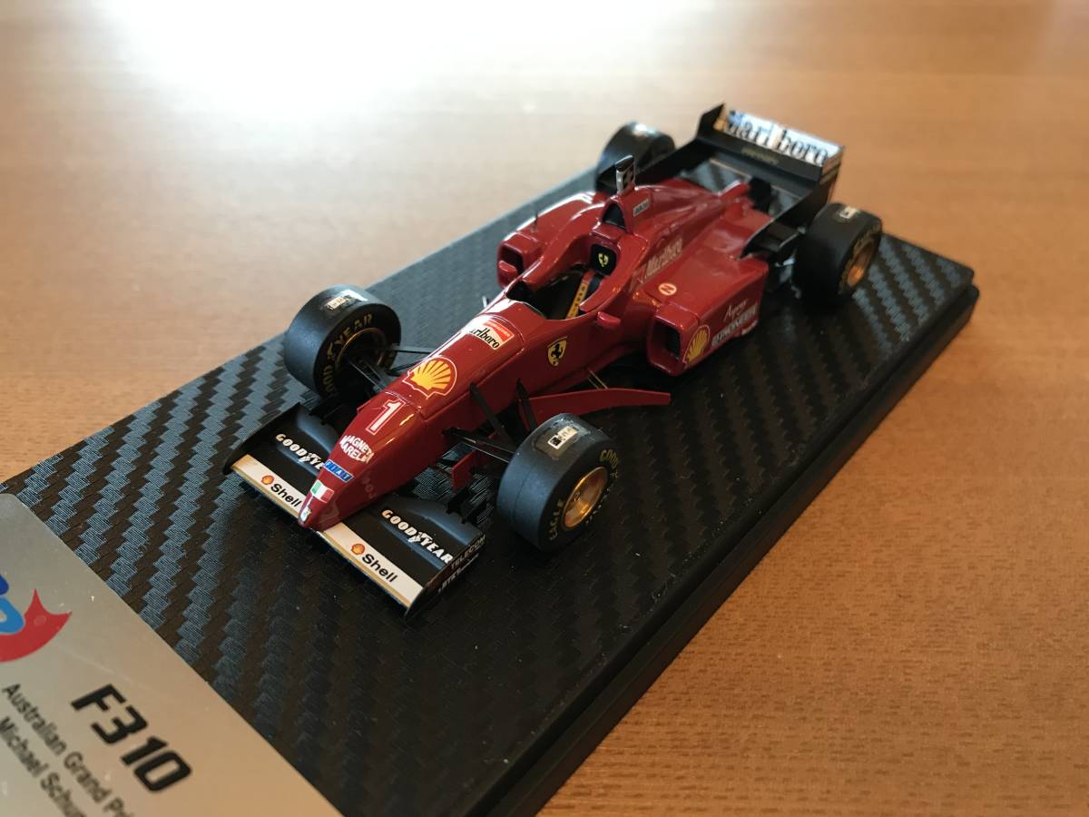 BBRメタル完成品1/43 F1 フェラーリ F310 1996 E.アーバイン-