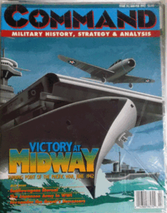 XTR/COMMAND MAGAZINE NO.14/VICTORY AT MIDWAY,TURNING POINT OF THE PACIFIC WAR,JUNE 1942/駒未切断/日本語訳無し