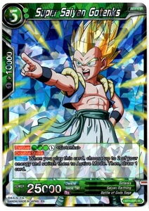 ドラゴンボール超 カードゲーム 海外 英語版 BT1R 超サイヤ人 ゴテンクス Foil