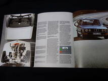 【￥2000 即決】BMW E28型 5シリーズ 518 / 520i / 525i / 528i 英語版 専用 カタログ 1982年 【当時もの】_画像9