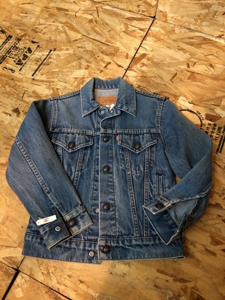 こども服　ジャケット　Gジャン　LEVI'S 70866-0216 ブルーデニム　12 (4)　即決　送料無料　USED (ヴィンテージ,Vintage)　デッドストック