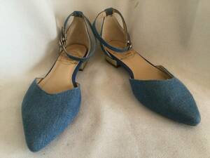 C9568 JEWEL CASKET blue group separate pumps M size cloth 