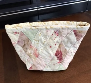  hand made patchwork quilt stylish pouch 