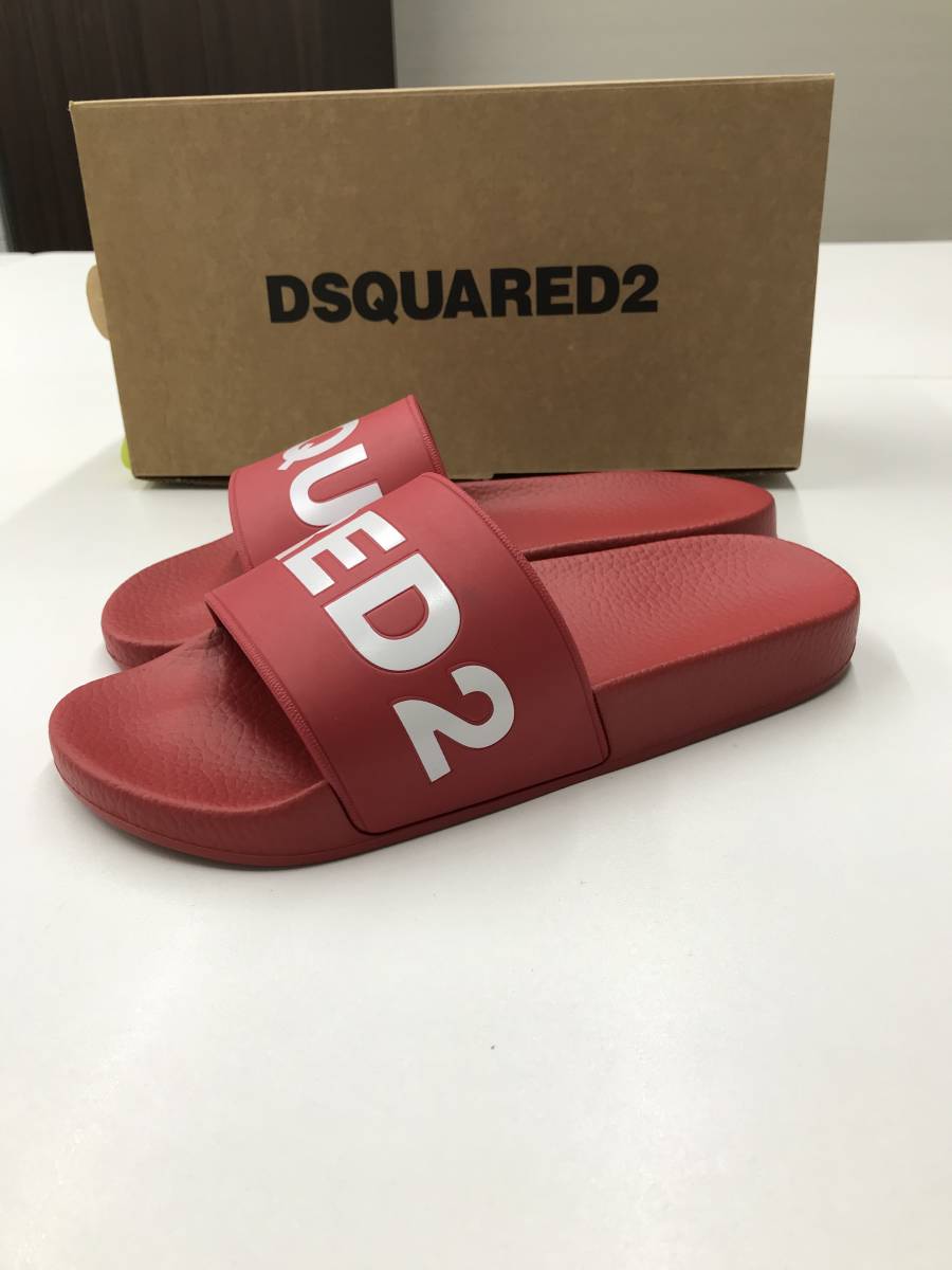 超ポイントバック祭】 】D2 ディースクエアード SS21【 新品 Slides サンダル 40 - 靴/シューズ -  www.petromindo.com