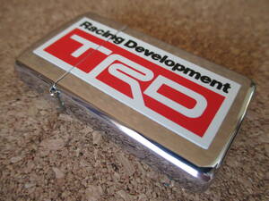 ZIPPO 『TRD Toyota Racing Development トヨタ レーシング デベロップメント』2004年3月製造 スリム オイルライター 廃版激レア 美品