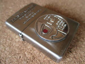 ZIPPO 『TERMINATOR TM2 judgment day T-2 ターミネーター 限定品』1999年10月製造 メタル貼り ルビー オイルライター ジッポー 廃版激レア