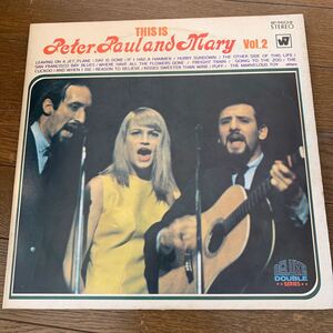 最終値下げ★レコード盤★2枚組 歌詞付き★Peter,Paul and Mary★Vol.2