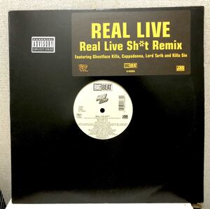 レア 1996 Real Live / Real Live Shit Remix / Pop The Trunk リアル ライブ Original US 12 オリジナル Big Beat Atlantic 0-95663 1