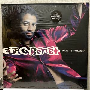 レア 1996 Eric Bent / True To Myself エリック ベネット Doogie Funk Ghetto Soul remix Original US 12 Warner シュリンク ステッカー