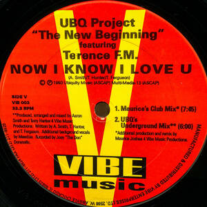 [12] '93米Orig / Vibe Music / VIB 003 / UBQ Project Featuring Terence FM / Now I Know I Love U / House / Deep House