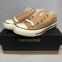 22.5cm新品 CONVERSE コンバース ALL STAR US COLORS OX 1SC442 限定カラー キャメル オールスターUSカラーズ ローカット スニーカー_画像1