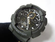 カシオ CASIO Gショック G-SHOCK Military Color Series（ミリタリーカラーシリーズ） GA-100MC-3AJF 展示未使用品_画像2