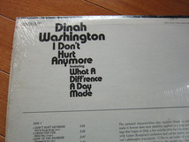 DINAH WASHINGTON●I DON'T HURT ANYMORE シュリンク付きPickwick/33 SPC-3230●210327t2-rcd-12-jzレコード米盤US盤ジャズブルース_画像8