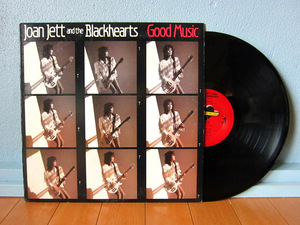 Joan Jett and the Blackhearts●Good Music Blackheart BFZ 40544●210330t2-rcd-12-rkレコード米盤US盤オリジナル86年ジョーンジェット